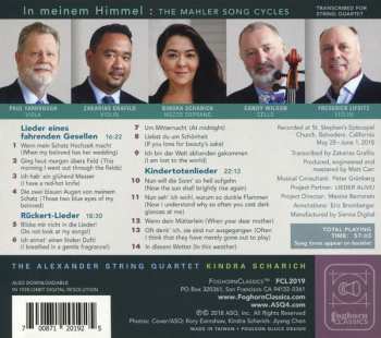 CD Gustav Mahler: In Meinem Himmel (The Mahler Song Cycles)