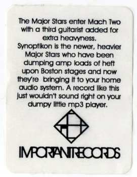 CD Major Stars: Syntoptikon