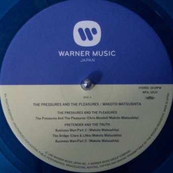 LP Makoto Matsushita: The Pressures And The Pleasures CLR | LTD
