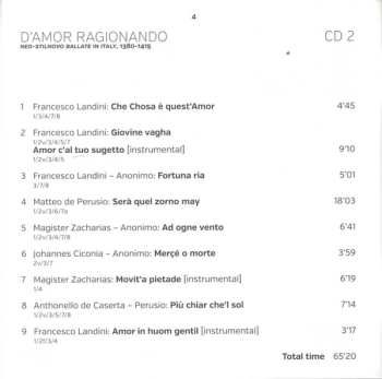 3CD/Dobozkészlet Pedro Memelsdorff: Vertù Contra Furore (Musical Languages In Late Medieval Italy 1380-1420)