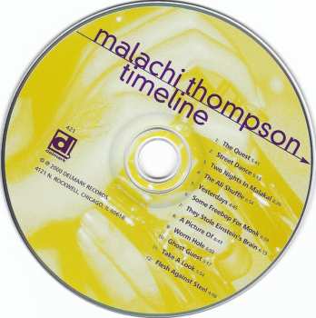 CD Malachi Thompson: Timeline