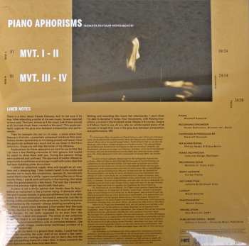 LP Malakoff Kowalski: Piano Aphorisms (Sonata In Four Movements) LTD