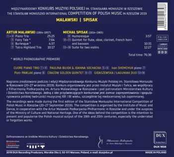 CD Artur Malawski: The Stanislaw Moniuszko International Competition Of Polish Music In Rzeszów  2019, Vol. 4
