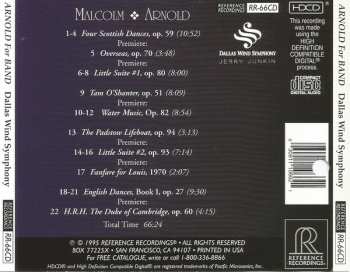 CD Malcolm Arnold: Arnold For Band
