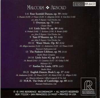 CD Malcolm Arnold: Arnold For Band