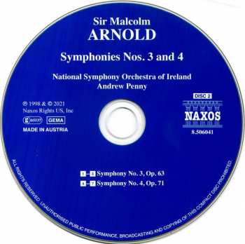 6CD/Dobozkészlet Malcolm Arnold: Complete Symphonies And Dances