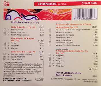 CD Malcolm Arnold: Concerto For 28 Players / Variations / Little Suites Nos. 1 & 2 / A Manx Suite