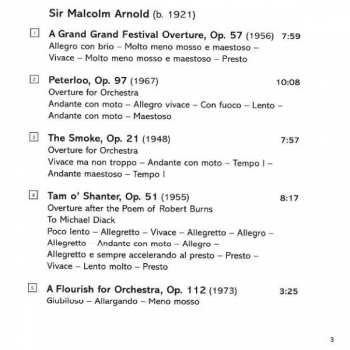 CD Malcolm Arnold: Overtures