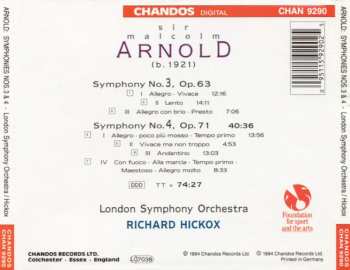 CD The London Symphony Orchestra: Symphonies No.3 & No.4