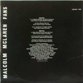 LP Malcolm McLaren: Fans
