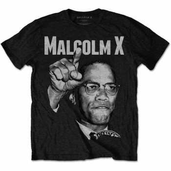 Merch Malcolm X: Póló Pointing 