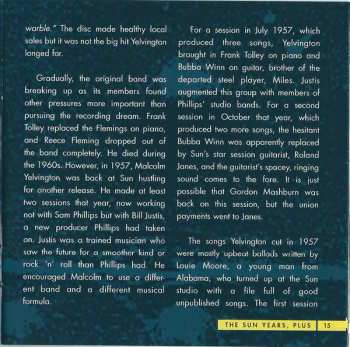 CD Malcolm Yelvington: It's Me Baby (The Sun Years, Plus)