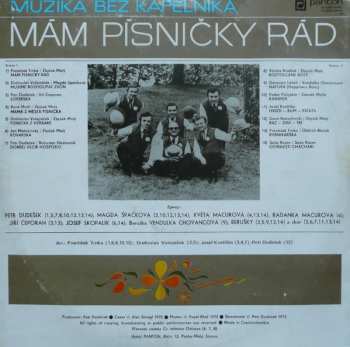 LP Muzika Bez Kapelníka: Mám Písničky Rád