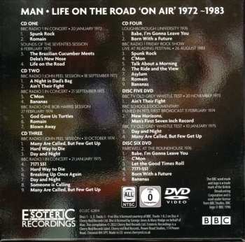 4CD/2DVD/Dobozkészlet Man: Life On The Road 'On Air' 1972 - 1983