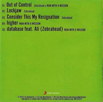 CD Zebrahead: Out Of Control 