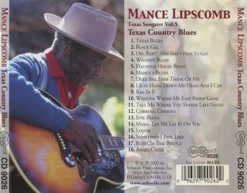 CD Mance Lipscomb: Texas Country Blues: Texas Songster Vol. 5