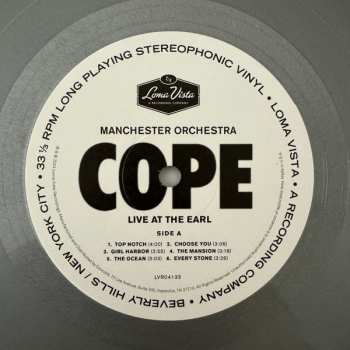 LP Manchester Orchestra: Cope - Live At The Earl