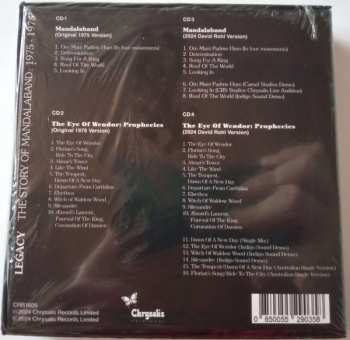 4CD/Dobozkészlet Mandalaband: Legacy - The Story Of Mandalaband 1975-1978