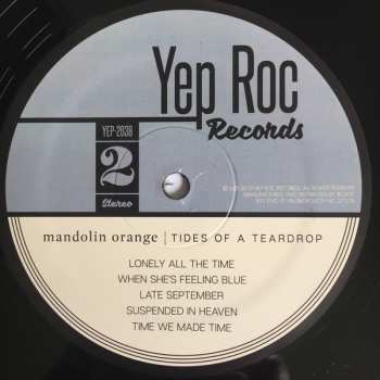 LP Mandolin Orange: Tides Of A Teardrop