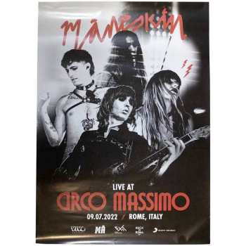Merch Måneskin: Poszter Live At Circo Massimo 2022