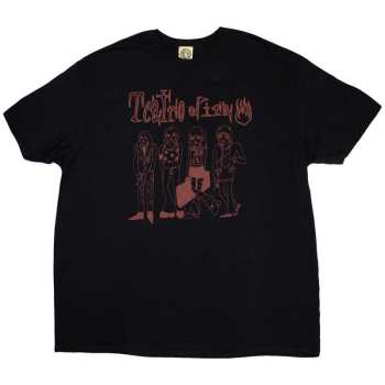Merch Måneskin: Maneskin Unisex T-shirt: Teatro D'ira Doodles (back Print & Ex-tour) (xx-large) XXL