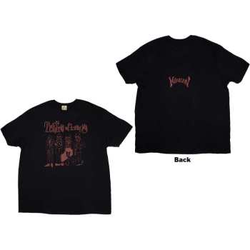Merch Måneskin: Maneskin Unisex T-shirt: Teatro D'ira Doodles (back Print & Ex-tour) (xx-large) XXL