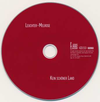CD Manfred Leuchter: Kein Schöner Land