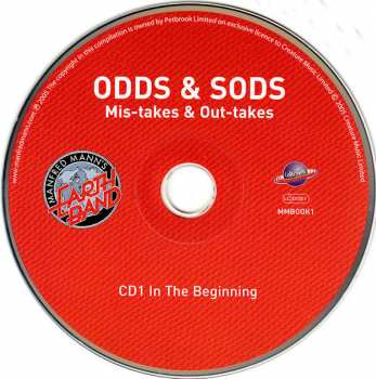 4CD/Dobozkészlet Manfred Mann's Earth Band: Odds & Sods (Mis-takes & Out-takes)