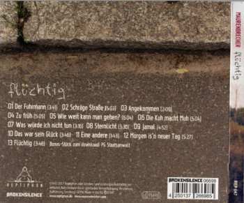 CD Manfred Maurenbrecher: Flüchtig