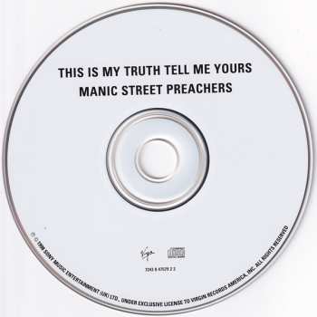 CD Manic Street Preachers: This Is My Truth Tell Me Yours