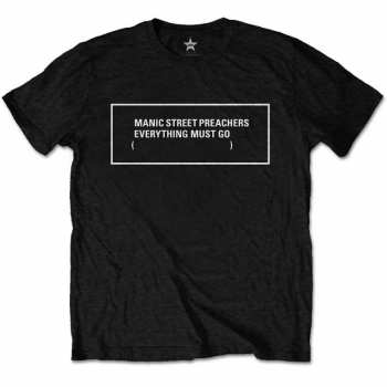 Merch Manic Street Preachers: Póló Everything Must Go Monochrome 