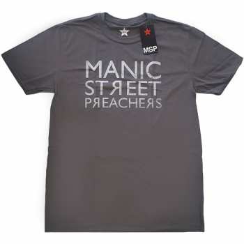 Merch Manic Street Preachers: Póló Reversed Logo Manic Street Preachers 