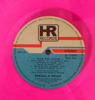 LP Manilla Road: Open The Gates LTD | CLR