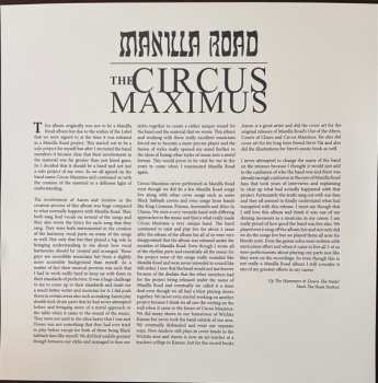 2LP Manilla Road: The Circus Maximus LTD