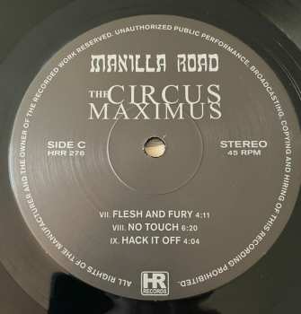 2LP Manilla Road: The Circus Maximus LTD