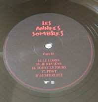 2LP Mano Solo: Les Années Sombres