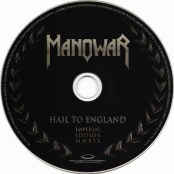 CD Manowar: Hail To England
