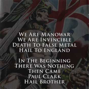 CD Manowar: Hail To England