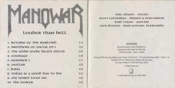 CD Manowar: Louder Than Hell