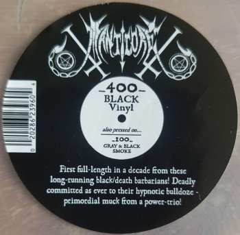 LP Manticore: Endless Scourge Of Torment