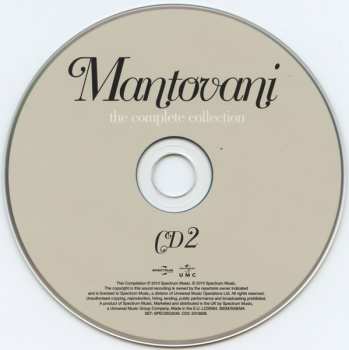 5CD/Dobozkészlet Mantovani: 100 Golden Classics (The Complete Collection)