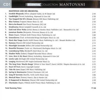 2CD Mantovani And His Orchestra: The Essential Collection