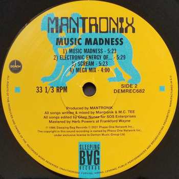 LP Mantronix: Music Madness