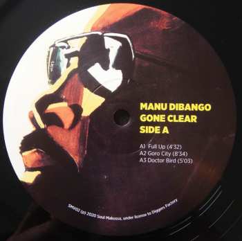 2LP Manu Dibango: Gone Clear - The Complete Kingston Sessions - Limited Edition LTD