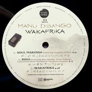 2LP Manu Dibango: Wakafrika