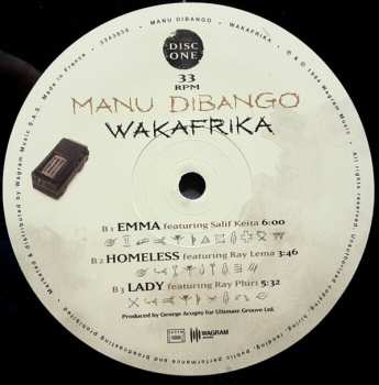 2LP Manu Dibango: Wakafrika