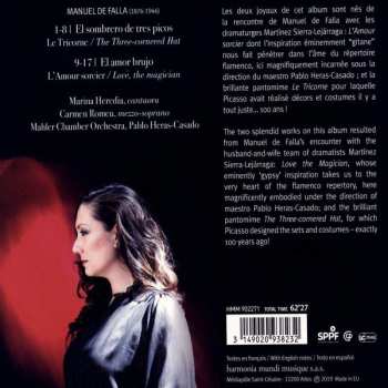 CD Manuel de Falla: El Sombrero de Tres Picos, El Amor Brujo
