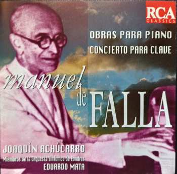 CD Manuel de Falla: Obras Para Piano · Concierto Para Clave