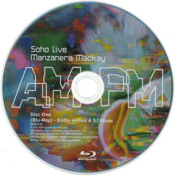CD/Blu-ray Manzanera & Mackay: Soho Live AM PM