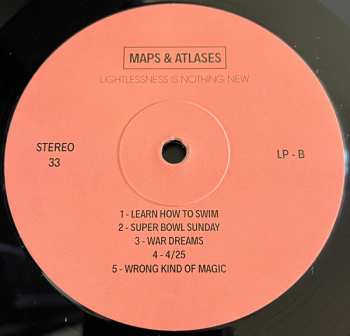LP Maps And Atlases: Lightlessness Is Nothing New